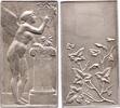 Kunstmedaillen Silberplakette Mouchon, Louis Eugene -