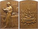 Kunstmedaillen Bronzeplakette Baudichon, René -