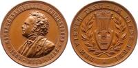 Musiker Bronzemedaille Schubert, Franz Peter *1797 Lichtenthal bei Wien, +1828 Wien. -