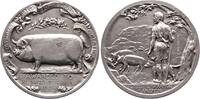 Tiere Silbermedaille Schweine -