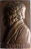 Personenmedaillen Goethe, Johann Wolfgang von *1749 Frankfurt, +1832. -