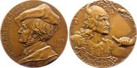 Musiker Bronzemedaille Wagner, Richard *1813 Leipzig, +1883 Venedig. -