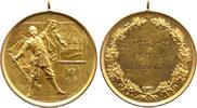 Crossen an der Oder, Stadt vergoldete Bronzemedaille -