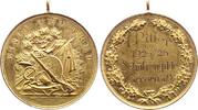 Crossen an der Oder, Stadt vergoldete Bronzemedaille -