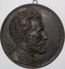 Personenmedaillen Fügner, Jindrich (Heinrich Anton Fügner) *1822 Prag, +1865 Prag, Prager Kaufmann, Freigeist und Sportfunktionär. -