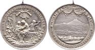 Reutlingen, Stadt Tragbare Silbermedaille 1891 Winz. Kratzer, fast vorzüglich