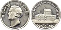 Musiker Zinnmedaille Wagner, Richard *1813 Leipzig, +1883 Venedig. -