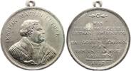 Personenmedaillen Zinngussmedaille Luther, Martin *1483 Eisleben, +1546 Eisleben. -