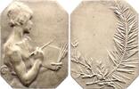 Kunstmedaillen Silberplakette Charpentier-Mio, Maurice -