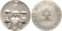 Sachsen-Dresden, Stadt Versilberte Bronzemedaille -