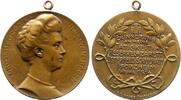Baden-Durlach Tragbare Bronzemedaille Friedrich II. 1907-1918. -