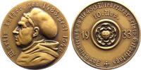 Personenmedaillen Bronzemedaille Luther, Martin *1483 Eisleben, +1546 Eisleben. -