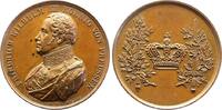 Brandenburg-Preußen Bronzemedaille Friedrich Wilhelm III. 1797-1840. -
