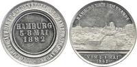 Hamburg-Stadt Zinnmedaille -