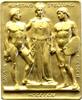 Sachsen-Dresden, Stadt Bronzeplakette -