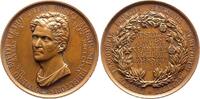 Musiker Bronzemedaille Spontini, Gasparo Luigi Pacifico *1774 Majolati (Mark Ankona), +1851 Majolati, italienischer Opernkomponist, von 1820 bis 1841 G -