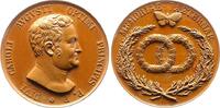 Sachsen-Weimar-Eisenach Bronzemedaille Carl August 1775-1828. -