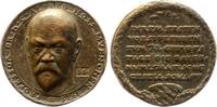 Numismatik Bronzegussmedaille Noss, Alfred *1855, +1947, deutscher Numismatiker, Münzsammler, Fachautor (Berg, Köln, Trier). -