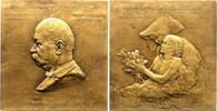 Medicina in nummis Bronzeplakette Arnozan, Charles Louis Xavier *1852 Bordeaux, +1928 Bordeaux, Französischer Dermatologe. -