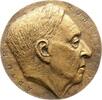 Musiker Einseitige Bronzegussmedaille Rubinstein, Artur *1887 Lodz, +1982 Genf, Pianist. -