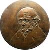 Medicina in nummis Einseitige Bronzegussmedaille Hahnemann, Samuel Christian Friedrich *1755 Meißen, +1843 Paris, Begründer der Homöopathie. -
