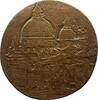 Kunstmedaillen Einseitige Bronzegussmedaille Osten, Jutta -