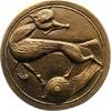 Kunstmedaillen Einseitige Bronzegussmedaille ohne Signatur -