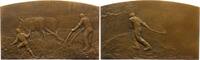 Kunstmedaillen Bronzeplakette Coudray, Marie Alexandre Lucien -