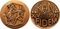 Numismatik Bronzemedaille Allgemein -