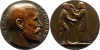 Sachsen-Leipzig, Stadt Bronzegussmedaille Medaillen von Felix Pfeifer. -