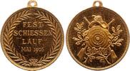 Lauf, Stadt (an der Pegnitz) vergoldete Bronzemedaille -