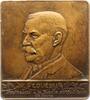 Medicina in nummis Einseitige Bronzeplakette Quenu, E. *1852 Marquise, +1933 Paris, französischer Mediziner, Pathologe und Chirurg, Professor in Paris. -