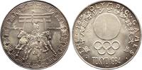 Olympiade Silbermedaille Olympische Spiele Tokio 1964 -