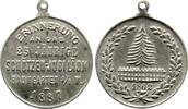 medaille 1887 Baumgarten an der March, Stadt (kroatisch Pangort   Kl. Kratzer, sehr schön - vorzüglich