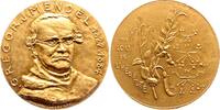 Medicina in nummis Bronzemedaille Mendel, Gregor *1822 Heinzendorf Kr. Troppau, +1884 Brünn, österreichischer Vererbungsforscher. -
