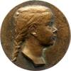 Kunstmedaillen Einseitige Bronzegussmedaille Steidle, Alfred -
