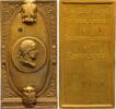 Kunstmedaillen Bronzeplakette Lecroart, Jean -