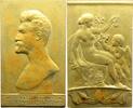 Medicina in nummis Bronzeplakette Jorissen, A. Professor. -