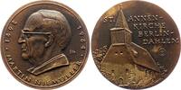 Personenmedaillen Bronzegussmedaille Niemöller, Emil Gustav Friedrich Martin 1892 Lippstadt, 1984 Wiesbaden, evangelischer Theologe, Pfarrer der evangelischen Kirche -