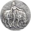 Kunstmedaillen Versilberte Bronzemedaille Farkas, István Béla -