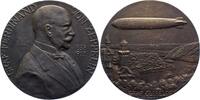 Luft- und Raumfahrt Bronzegussmedaille -