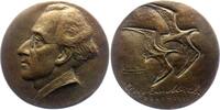 Judaica Bronzegussmedaille Mahler, Gustav *1860 Kalisch/Böhmen, +1911 Wien, Komponist, Dirigent, Direktor der k.u.k. Hofoper in Wien. -