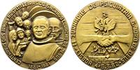 Bronzemedaille 1981 Portugal-Lissabon, Stadt  Mattiert. Prägefrisch