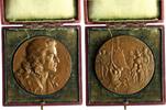 Personenmedaillen Bronzemedaille Schiller, Friedrich von *1759 Marbach / Württemberg, +1805 Weimar, deutscher Dichter. -