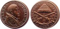 Italien-Kirchenstaat Bronzemedaille Alexandro VII. 1655-1667. -