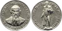 Personenmedaillen Zinnmedaille 1837 Gutenberg, Johannes * um 1397 in Mainz, beteiligt an der Verbreitung des Buchdrucks. Randfehler, sehr schön