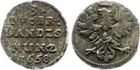 Brandenburg-Preußen 3 Pfennig Friedrich Wilhelm 1640-1688. -