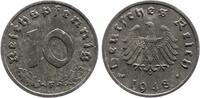 Alliierte Besetzung 10 Pfennig 1948 F Vorzüglich