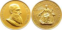 Belgien-Brüssel, Stadt Vergoldete Bronzemedaille -