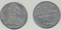 Dänemark XVI-marck-skilling Frederik IV